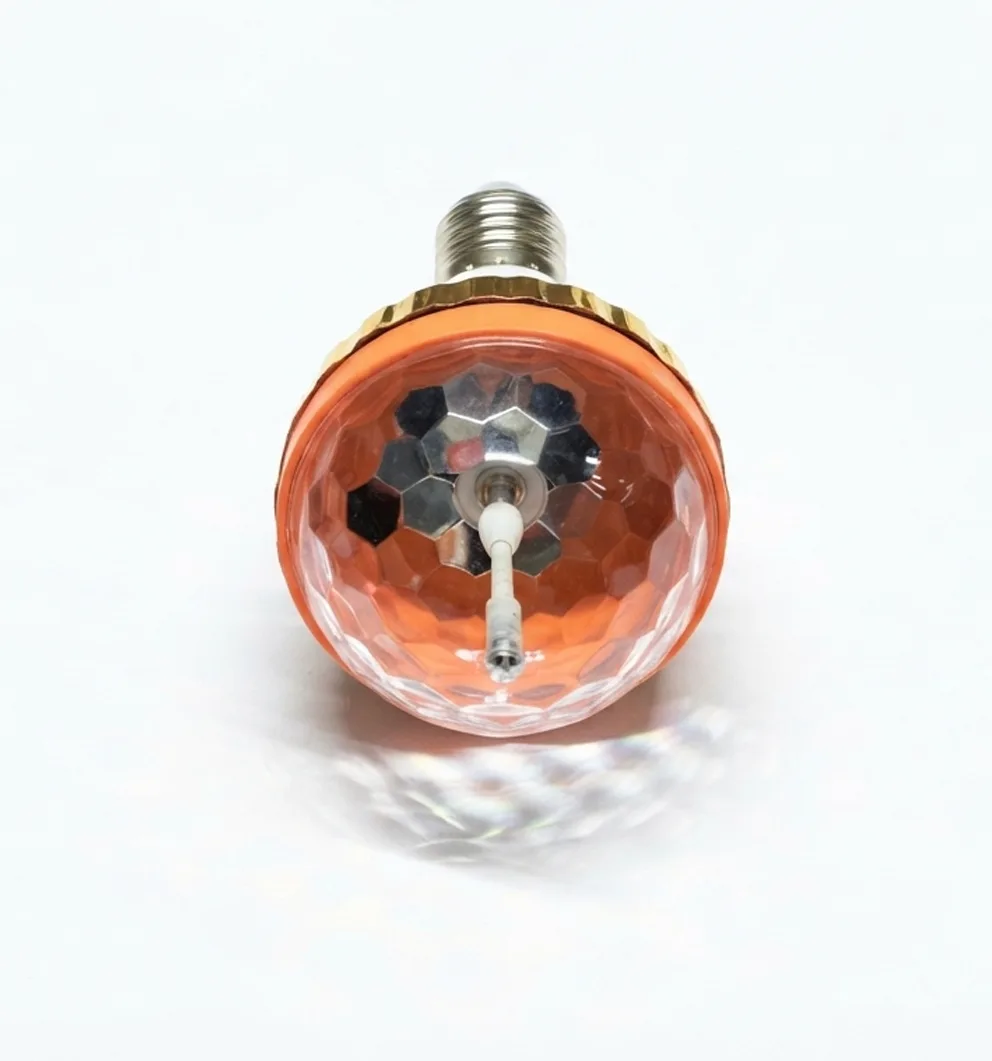 RGB Rotating Small D. J. Lamp